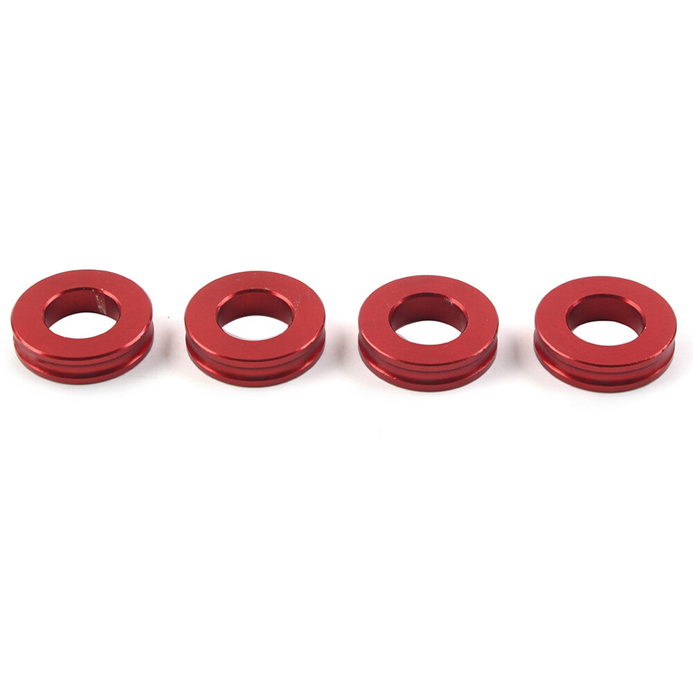 4pcs CNC Front Brake Caliper Spacer Kit for Ducati Panigale V4/R/S 2018-24 Red