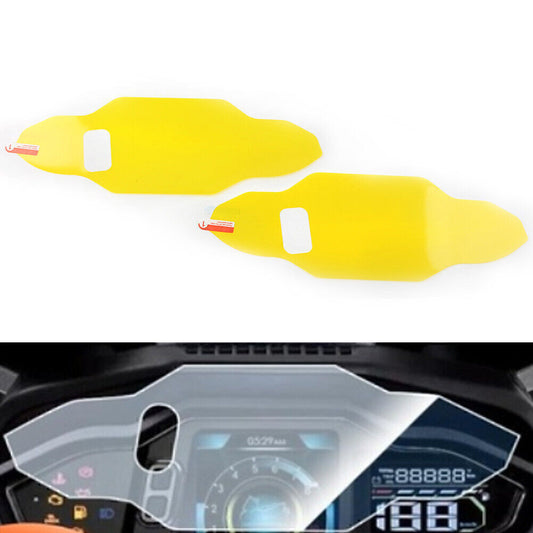 2x Speedometer Screen Film Scratch Protector Sticker For SYM MAXSYM TL500 Q