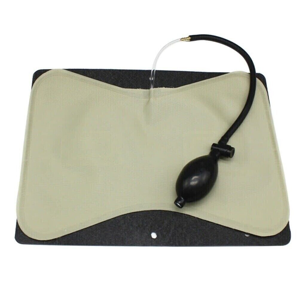 1pc Hand Pump Inflatable Car for Seat Back Pillow Comfortable Lumbar Support Cushion n