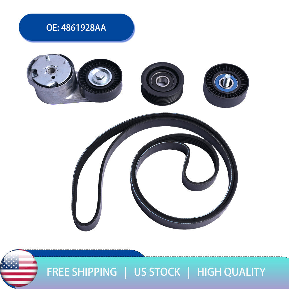 New Serpentine Belt Drive Tensioner Idle Pulley For 2011-2020 for Chrysler for Dodge for Ram