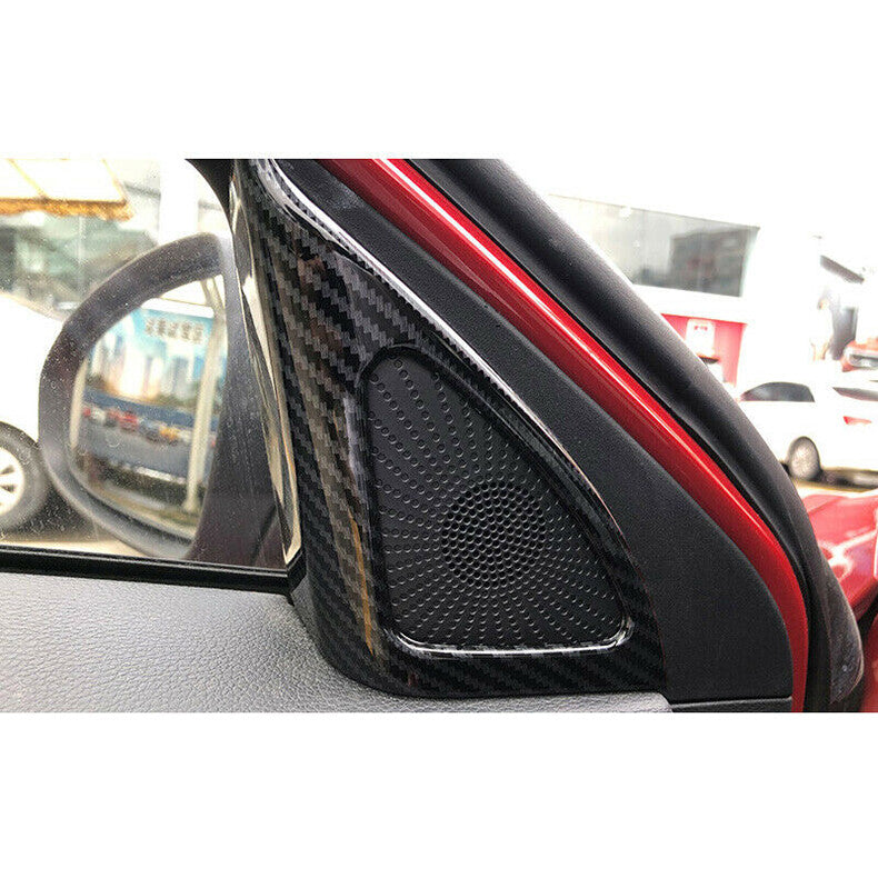for Kia Forte/K3 2019-2021 Red Dash Middle Console Air Outlet Vent Cover Trims v
