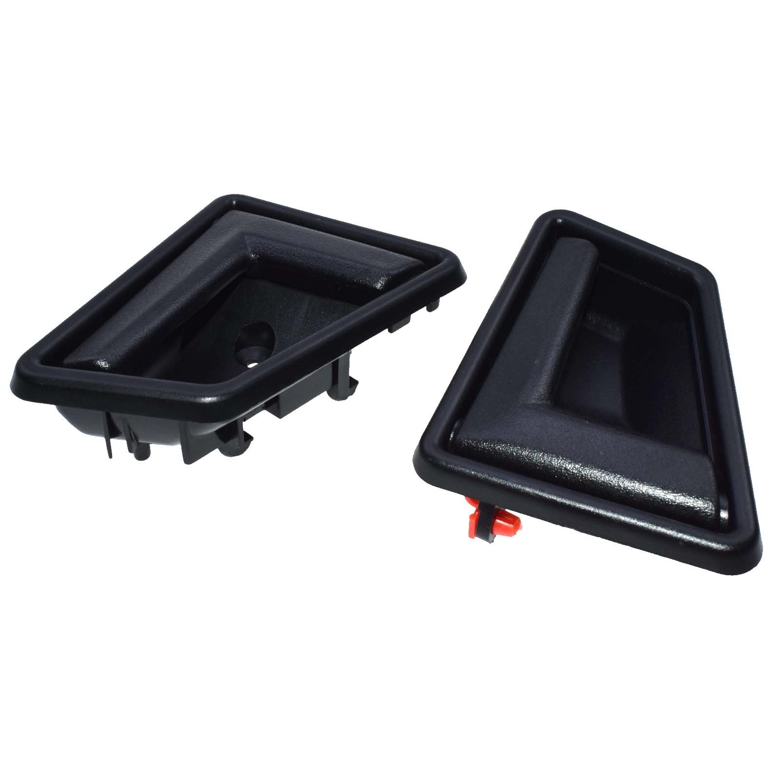 Black front and rear right-hand LH interior door handles, one pair, suitable for 89-98 for Suzuki Sidekick, brand new. n