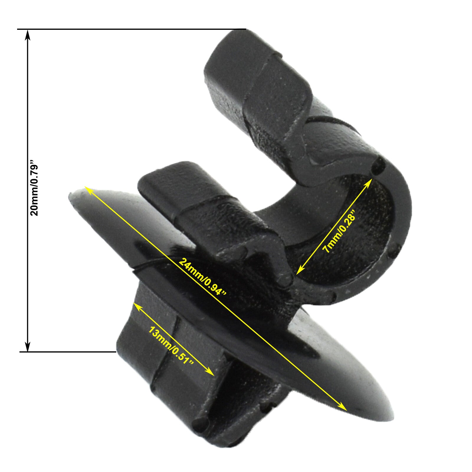 2 x bonnet rod bonnet support clips for Peugeot 1007 106 206 306 3008