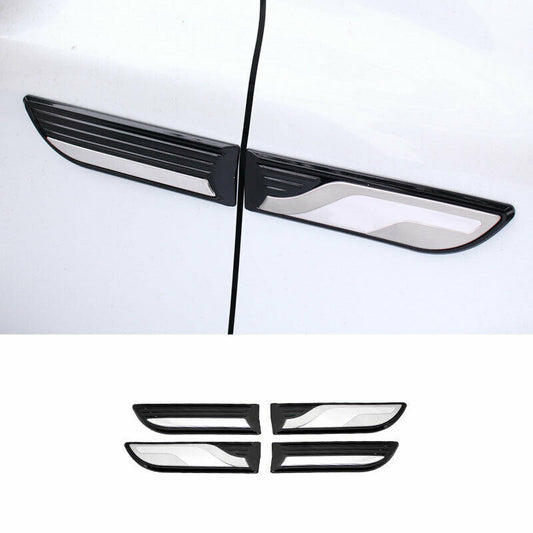 for Toyota for Camry 2018-2024 black+silver Front Side Door Fender Cover Trim decor