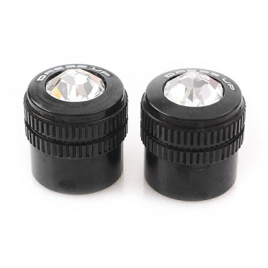 Car Auto Wheel Tire Tyre Valve Stem Air Dust Caps Cover Accessories Black po Q