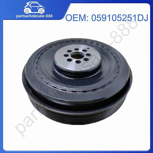 059105251DJ Engine Crankshaft Pulley for VW Touareg for Audi Q5 Q7 3.0L