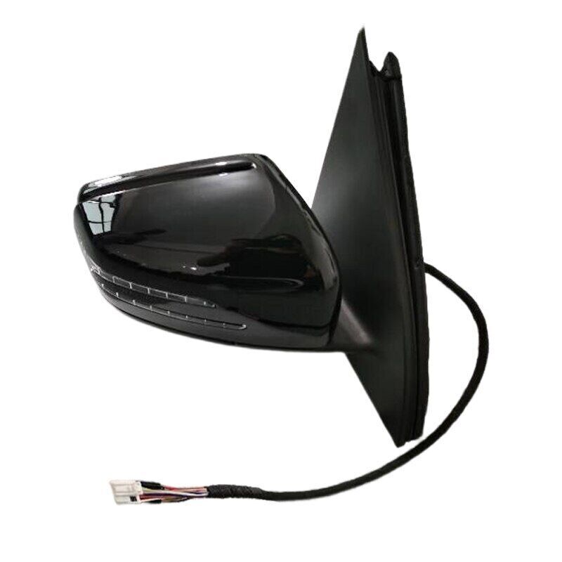 Rear View Mirror Black Pair for Mercedes-Benz W166 ML166 ML300 ML350 2012 -2015