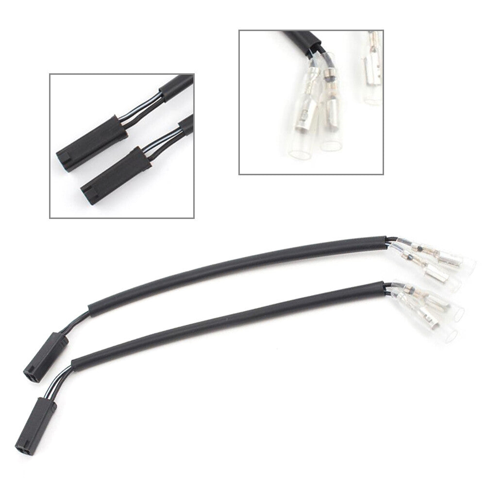 Turn Signal Wiring Harness Connectors Adapter Plug Fit for Suzuki GSXR 1000 K1 K3 K5