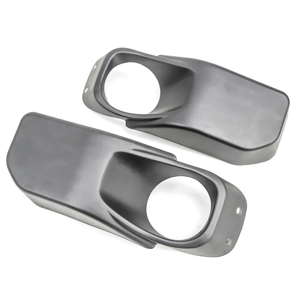 for JEEP for Wrangler JK 07-17 Pair Fog Light Lamp Cover Bumper Fog Light bezel