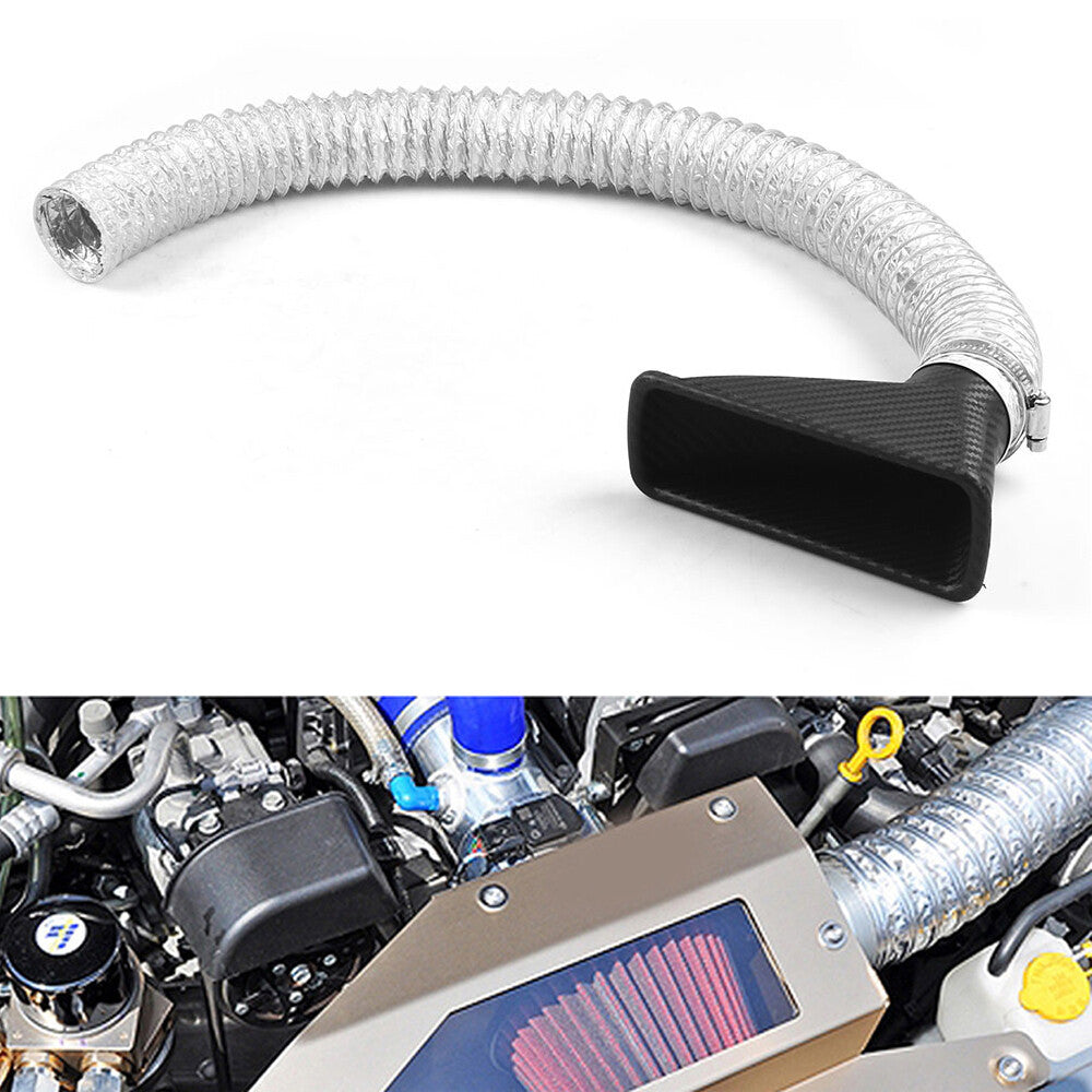 Universal for automotive front bumper turbocharger intake manifold intake port cooling system - n