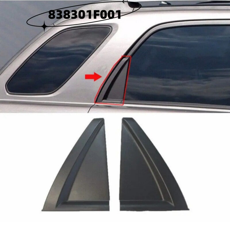1. Double rear left and right door delta molding suitable for Kia 2005-2010- n