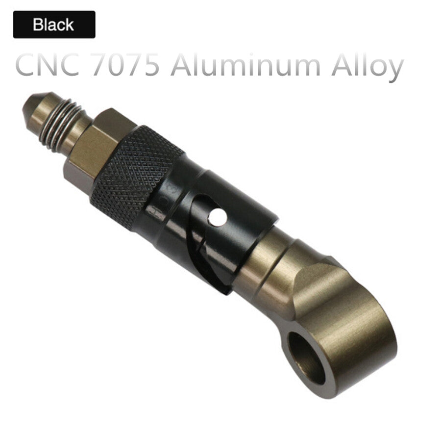 Motorcycle AN3 Brake Caliper Quick Release Brake Line Connector Adapter Aluminum Q