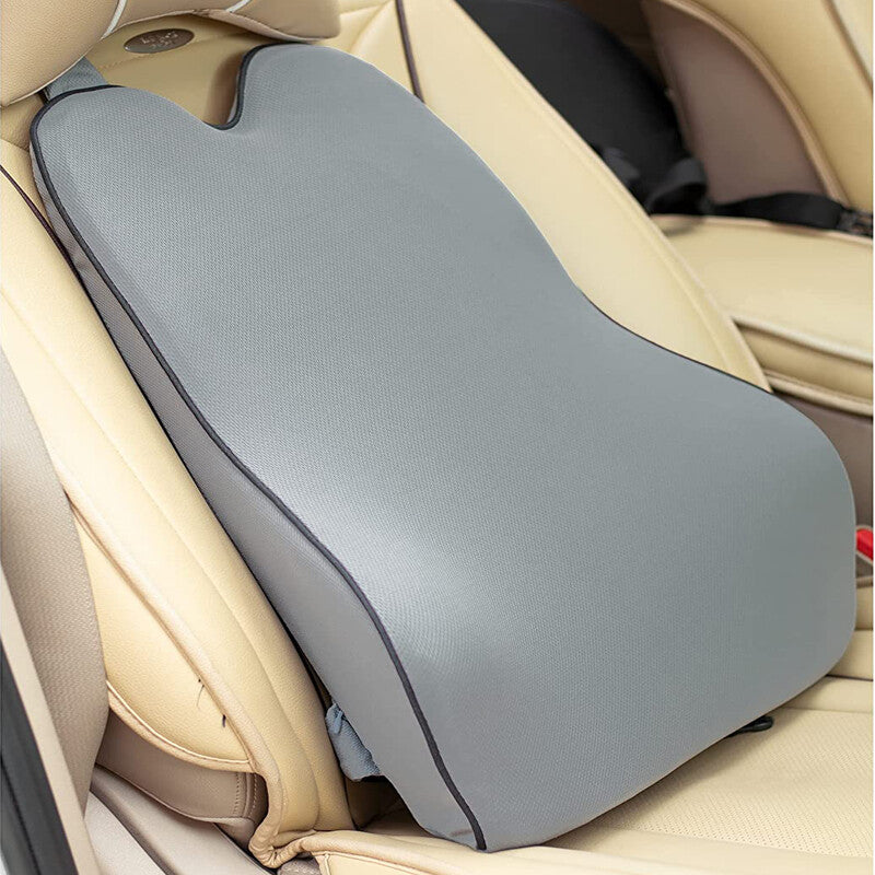 Car lumbar support cushion, memory foam, home/office support pillow - n