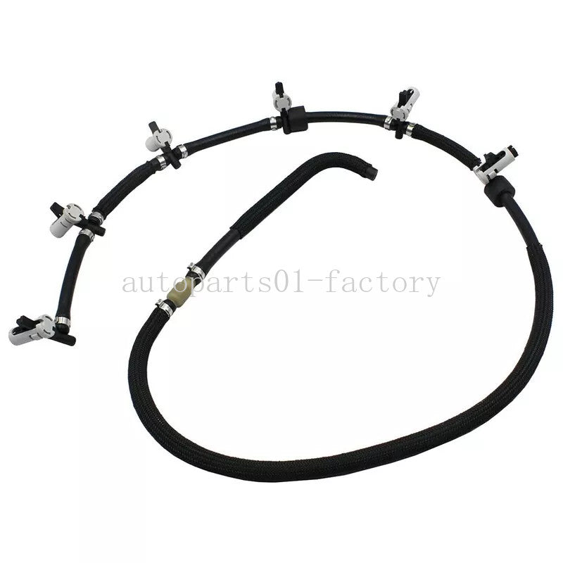 Fuel Return Pipe Fuel Injector Leak Off Hose Pipe Line for BMW M57 3 5 6 7 X3 X5