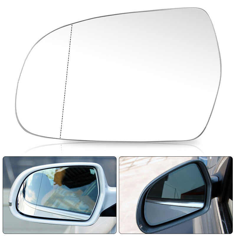 Mirror Glass Replacement for 2010-16 for Audi A4/A5 Quattro Driver Left Side LH