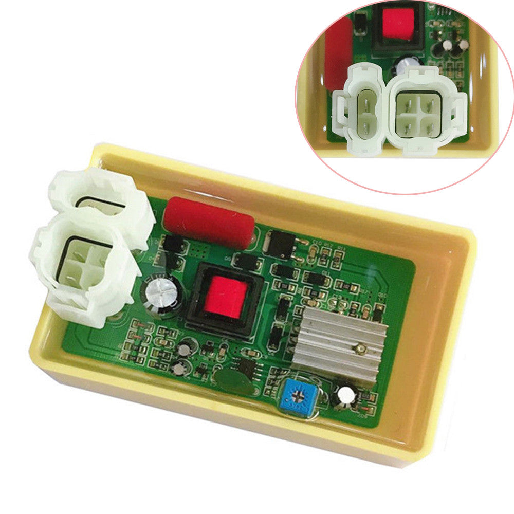 6-pin CDI adjustable DC racing ignition box suitable for GY6 motorcycles and scooters - convenient. n