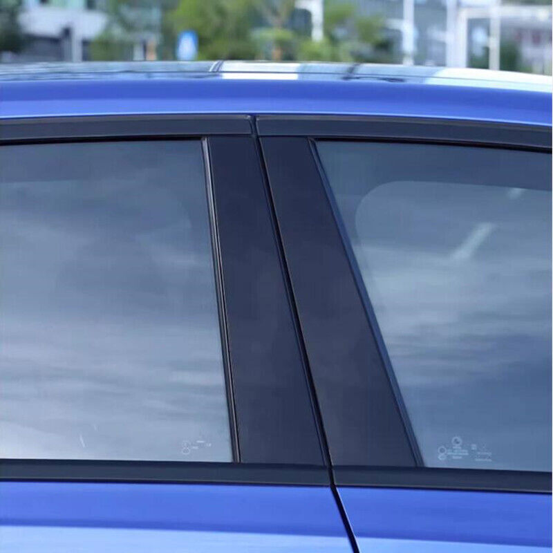 Car Window Strip Cover Trim Steel Black Fit for 3 G20 G28 2021-2024 B n