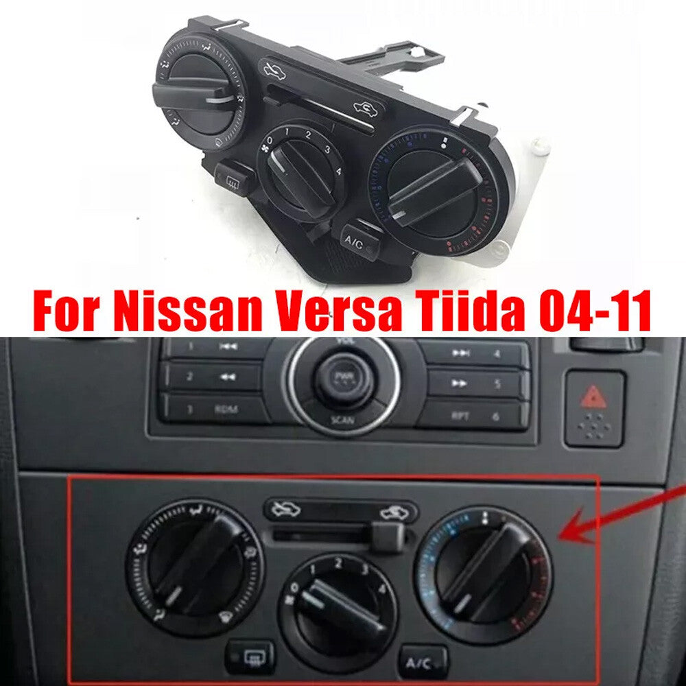 Fit for Nissan Versa Tiida 04-11 A/C Heater Climate Control Panel Switch Button