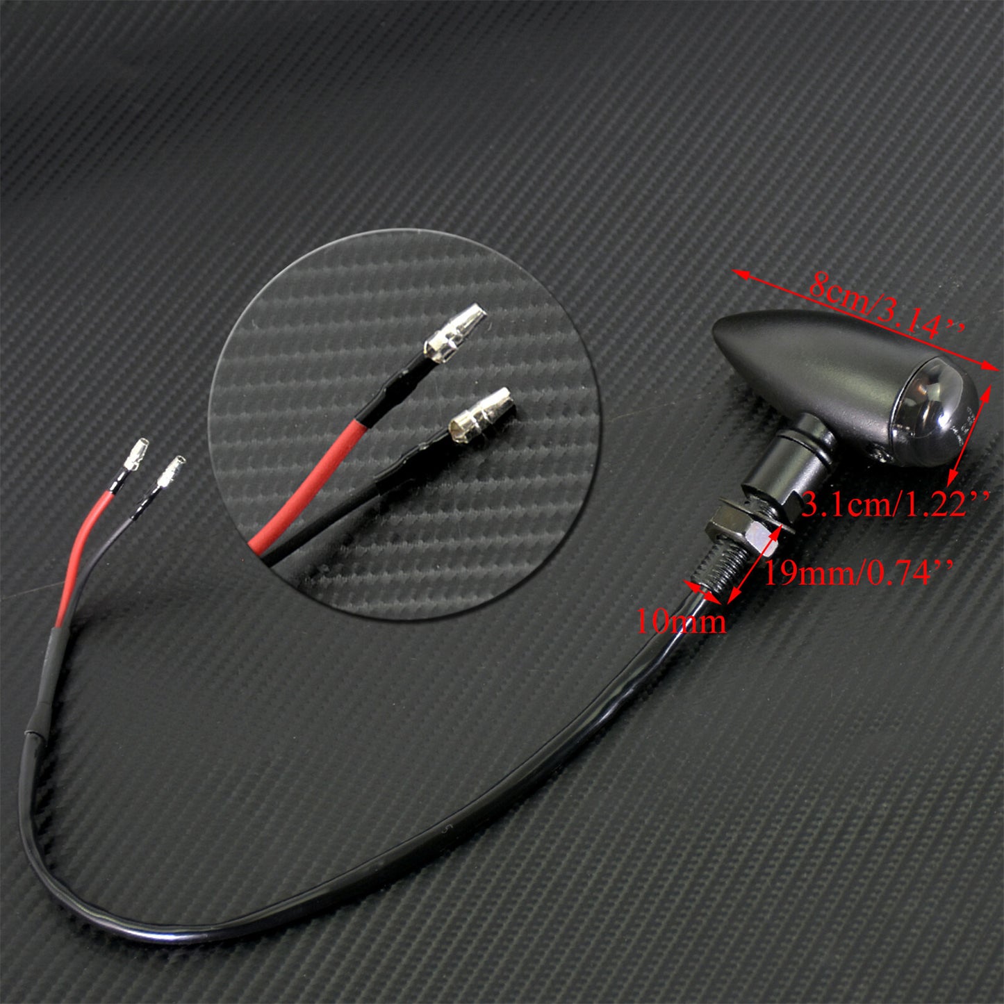 4X Turn Signal Indicator Flasher Light Fit For Sportster for Harley Bobber Chopper