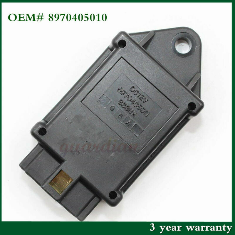 new Time Relay 8970405010 is suitable for excavator EX35U, EX27U, EX50U, and for ISUZU C240 engines.