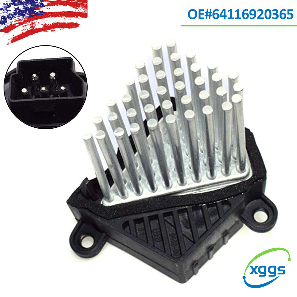 Heater Blower Motor Resistor for BMW 320I 323CI 325CI 325I 528I M3 X3 04-10 X5 Q