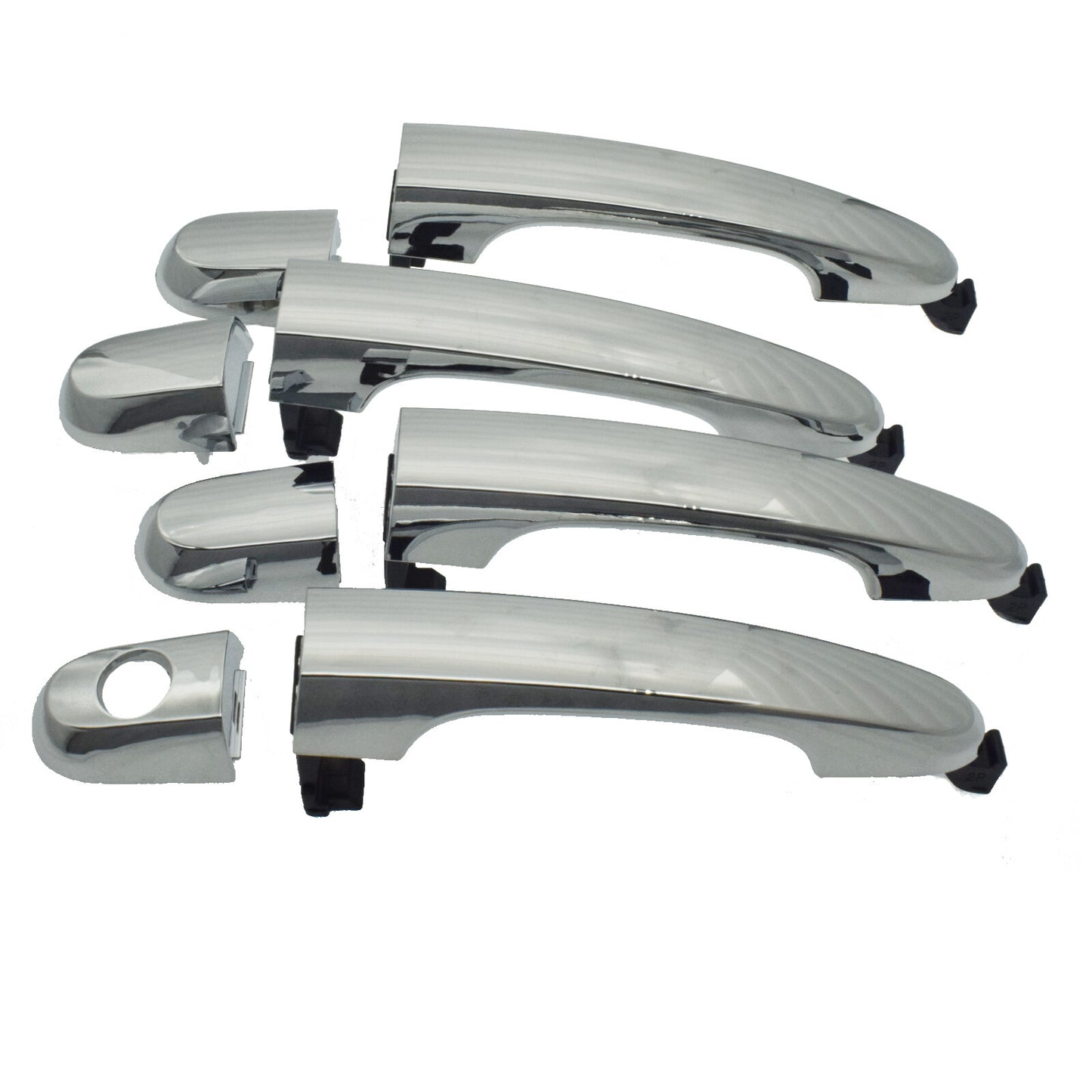 Chrome exterior door handles for 2011-2015 for Kia Sorento (front, rear, left, 4-piece). n