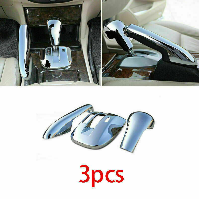 4Pcs Red Carbon Fiber Automatic Gear Shift Panel Trim for Jeep Liberty 2008-2012 v