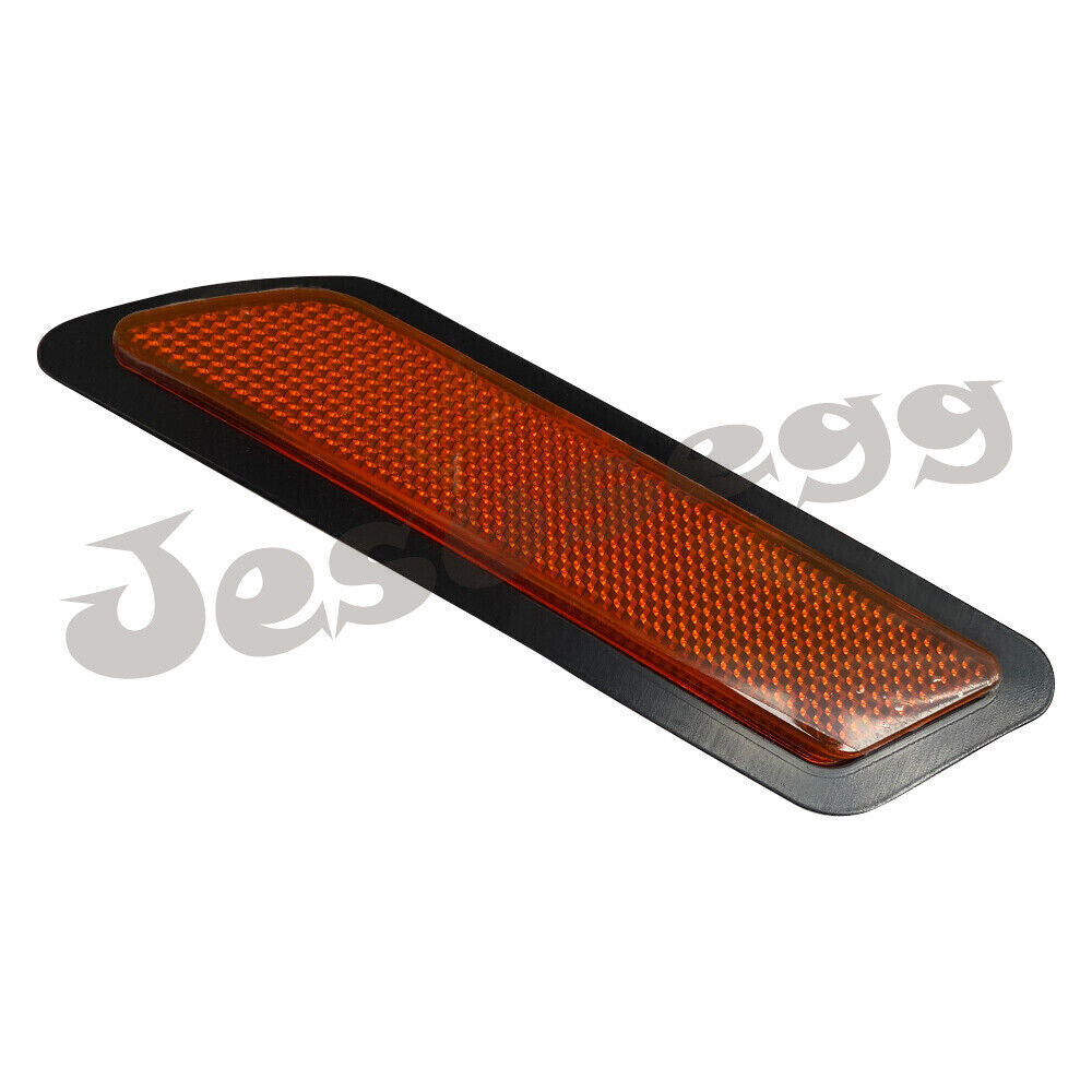 Fit for BMW F30 F31 3-Series Black Front Left Bumper Reflector Side Marker Light