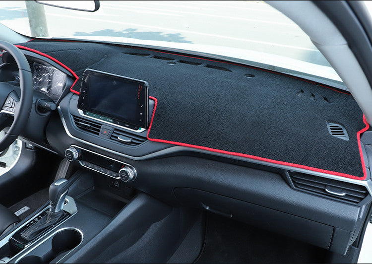 1X Dashmat Dashboard Cover Dash Cover Mat Red Anti-skid for Nissan Altima 19-22