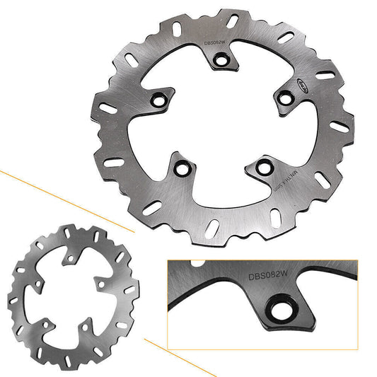 for YAMAHA FZ6 600 Fazer 600 2004-2008 FZ1 1000 Rear Brake Disc Rotors Q