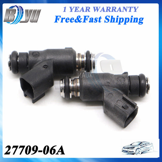 2Pcs 27709-06A Fuel Injectors Nozzle for Harley Davidson Motorcycle 25 Degree