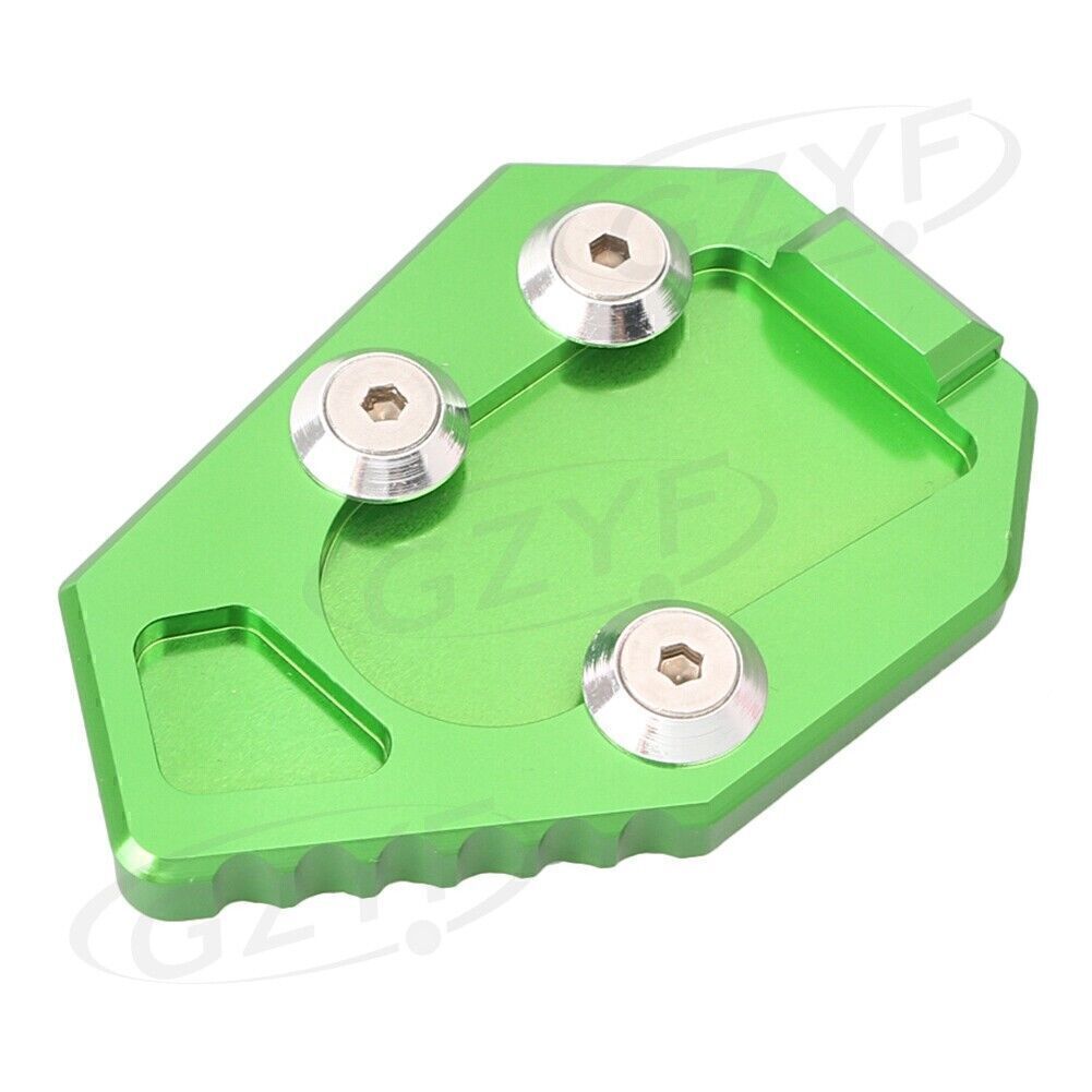 Foot Side Kickstand Pads Extension Plate Fit for HONDA CB1000 2008-2015 2014 Green Q
