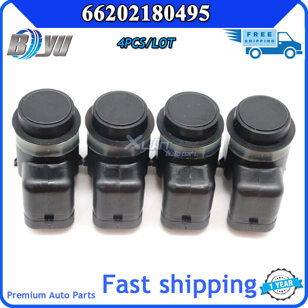 Parking sensor PDC 66202180495 suitable for 3 , 5 , 6 , 7 , E61, E66, E83, E90, X3, X5, 4x. v