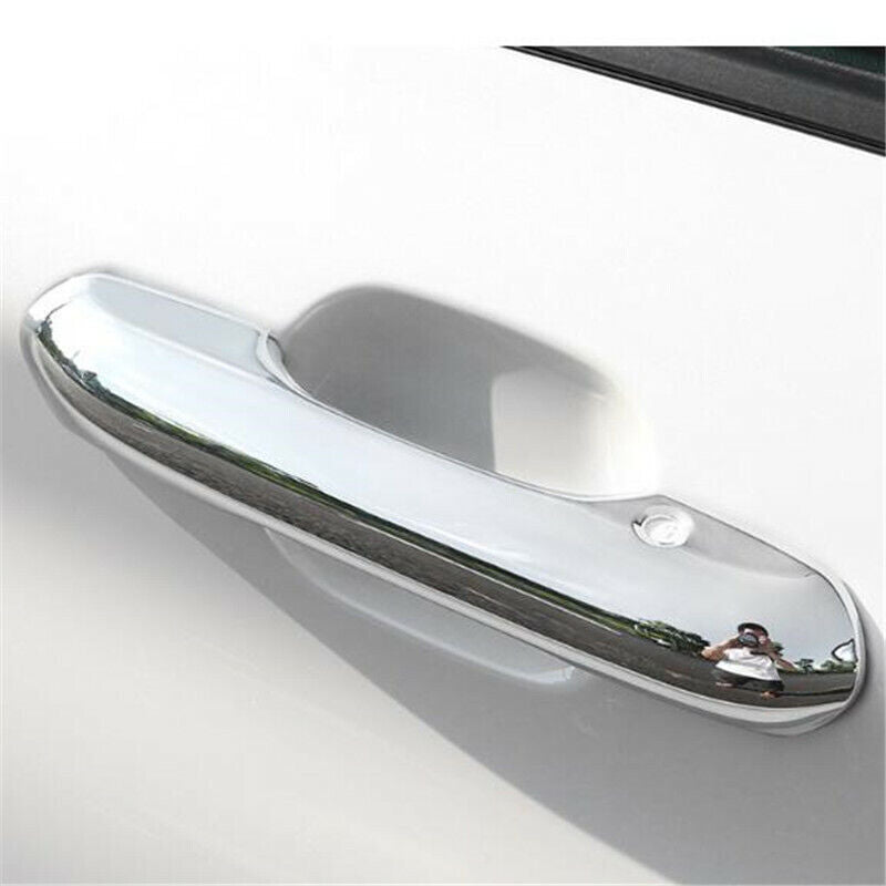 Chrome 4X Exterior Door Handle Cover Trim Fit  for ford  Explorer 2020 2021 2022
