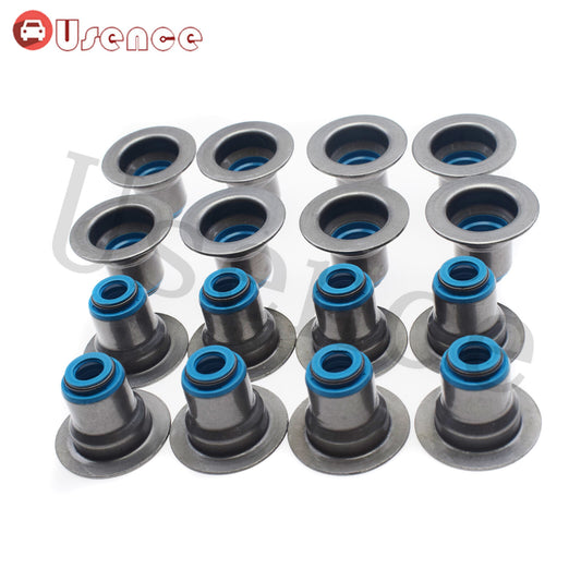 16X Valve Stem Seals For LS1 LS3 LS6 4.8 5.3 5.7 6.0 6.2 7.0 GM TOP HAT 12482063