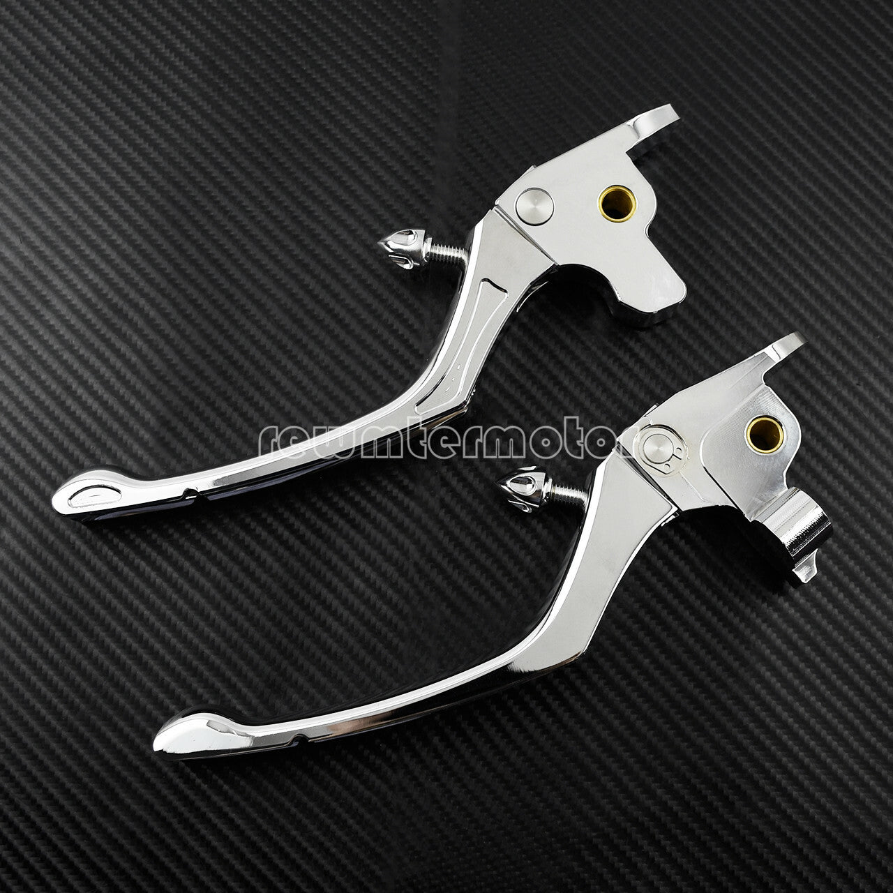 Chrome Brake Clutch Lever Fit for Harley Touring Road Glide 2017-2020 Trike 2019 Q