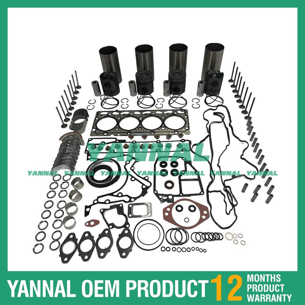 4-piece ISF3.8 Engine Overhaul and Rebuild Kit for Diesel Engines