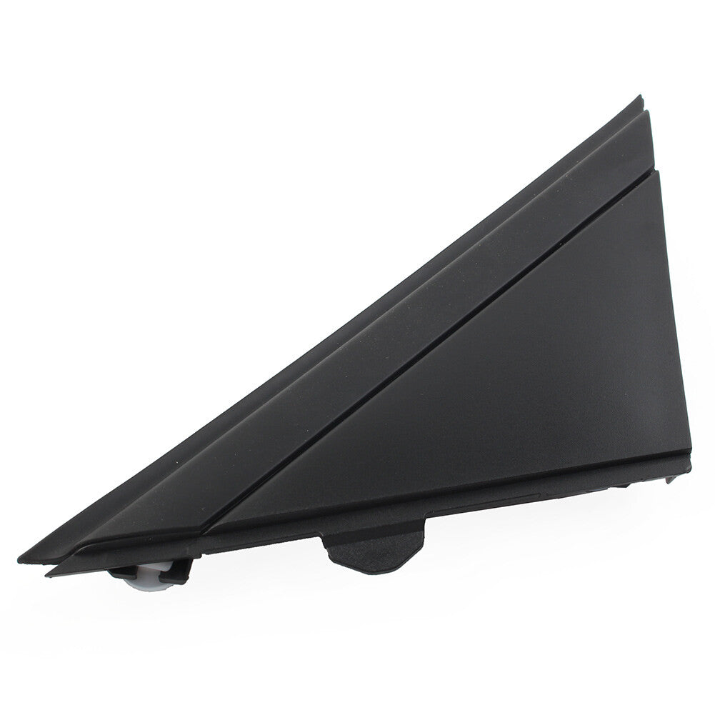 for Fiat 500 12-19 13 Left Door Mirror Flag Cover Molding 1SJ85KX7AA Matte Black