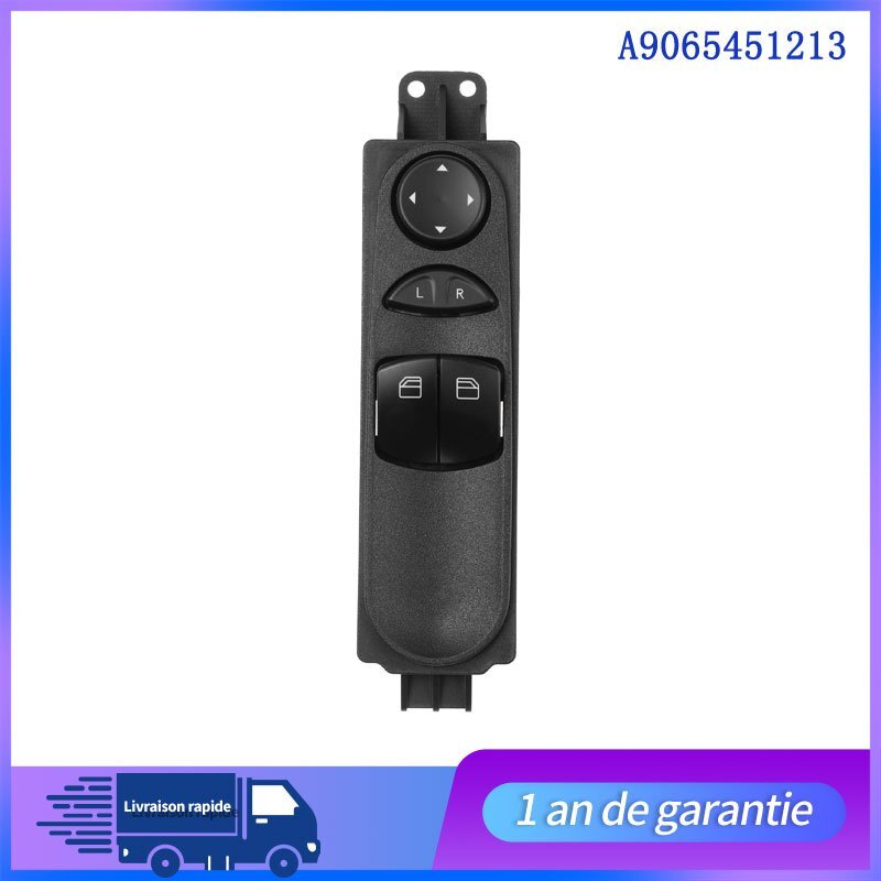 INTERRUPTEUR VITRE COMMANDE POUR for MERCEDES SPRINTER 906 2005-2012 A9065451213 n