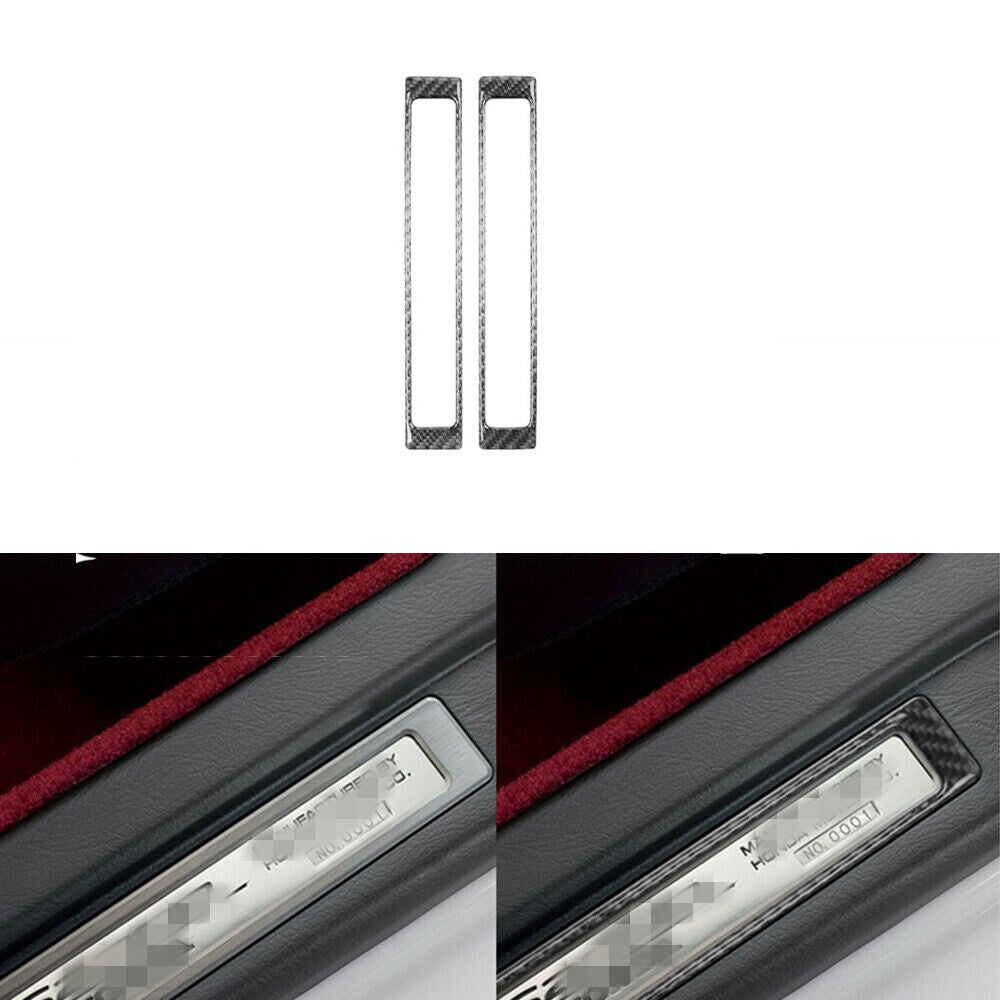 Carbon Fiber Screen Control Panel Trim for Land Rover Discovery Sport 2015-2019 v