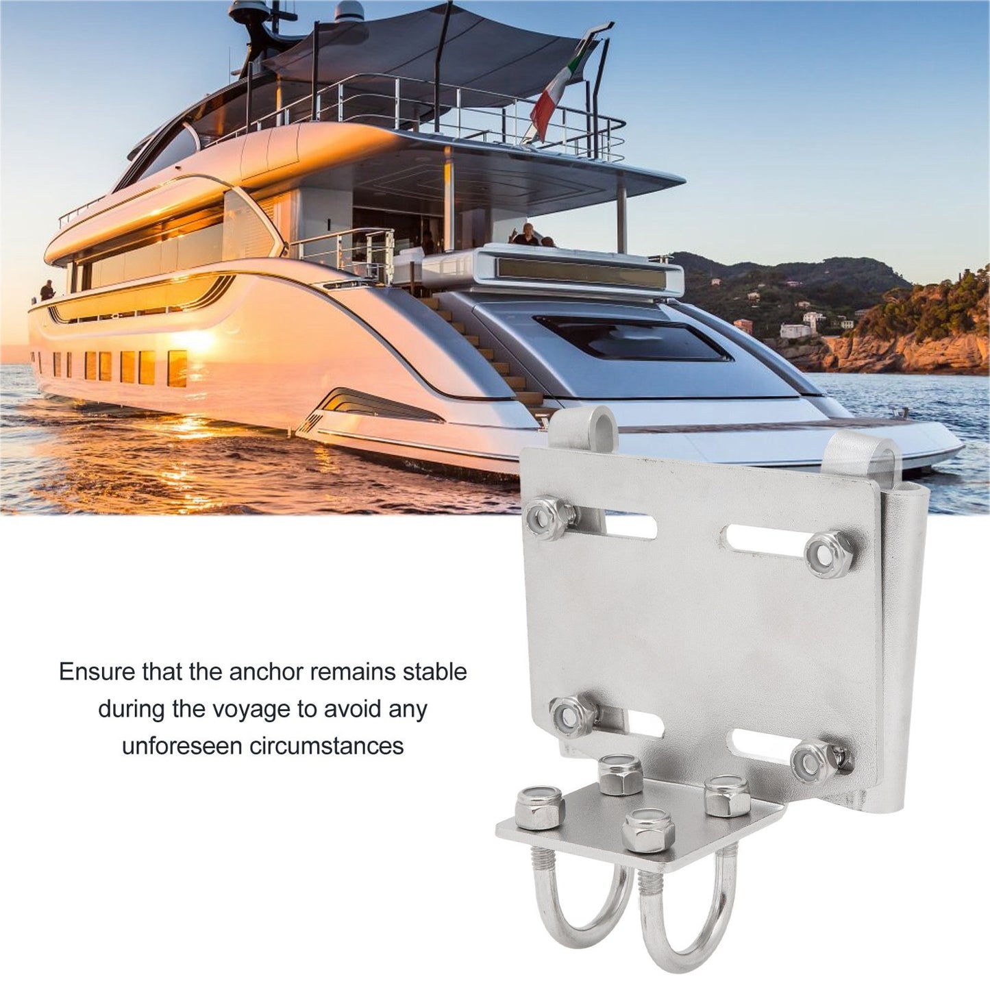 Rail Mount Anchor Bracket Horizontal Rail Mount Anchor Bracket High Hardness For Q