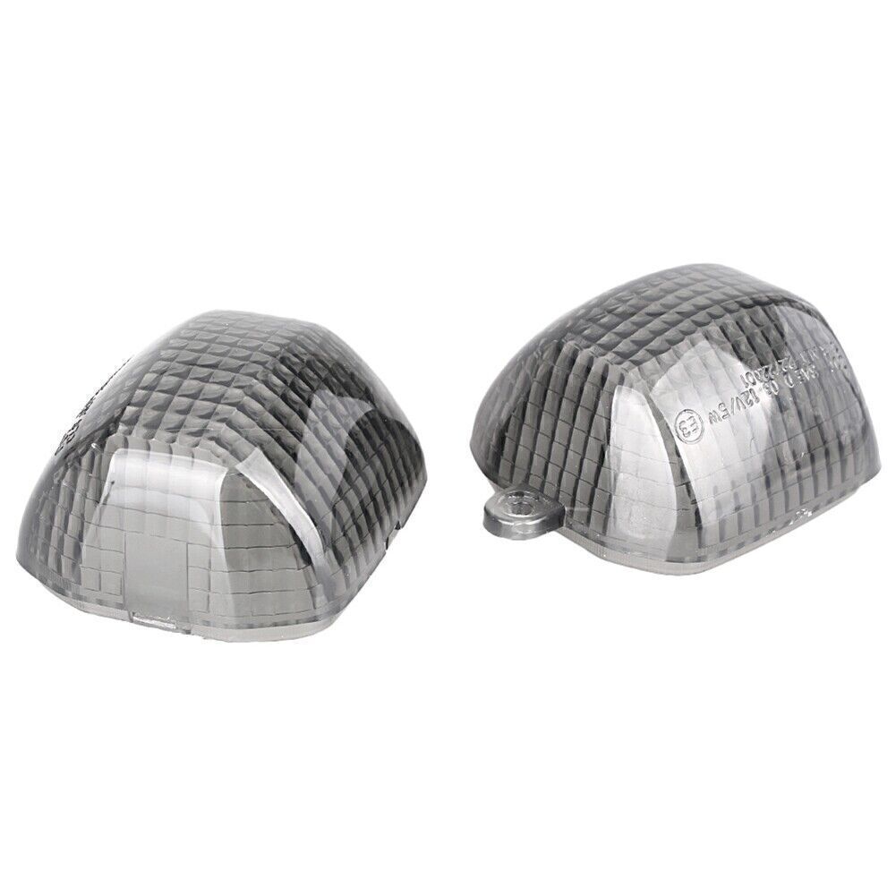 Fit for Yamaha YZF R1 R6 FZ1 YZF600R Smoke Front Turn Signals Indicator Blinker Lens Q