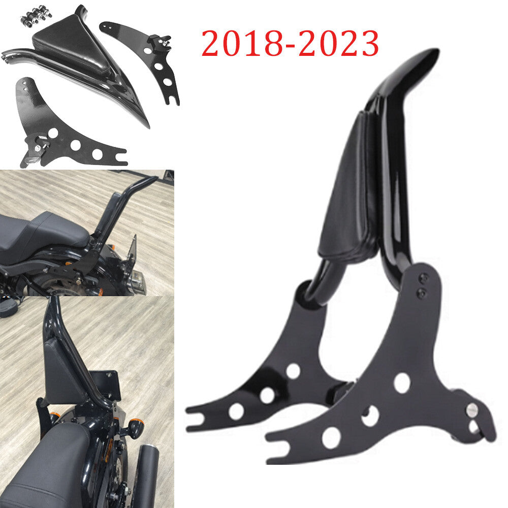 The rear Sissy bar backrest is compatible with for Harley Low Rider FXLR Sport Glide FLSB 2018-2023. n