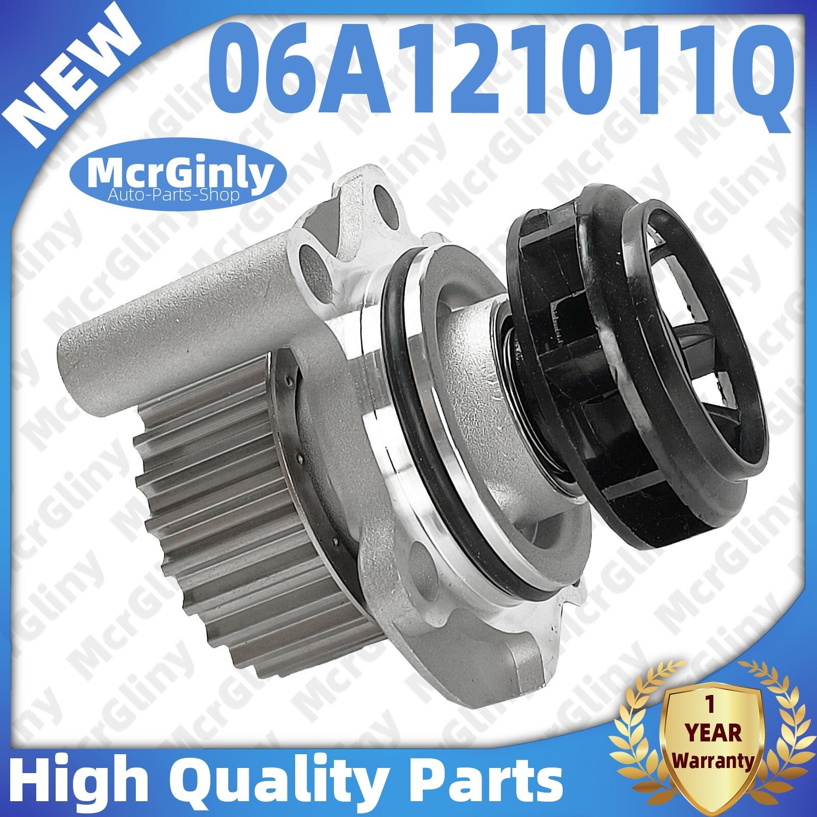 1.8T and 2.0T engine water pump 06A121011Q is suitable for Golf , for Jetta , for Passat , for Audi A3, A4, A6, and TT. n