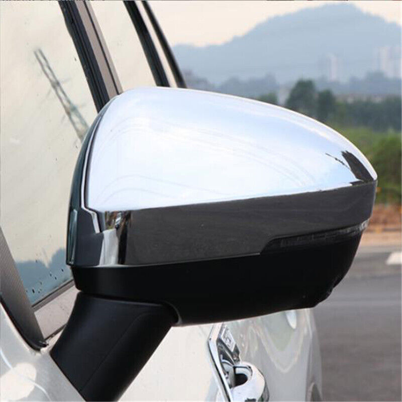 for Mitsubishi Outlander 2022-2023 Chrome Exterior Side Door Mirrors Cover Trims