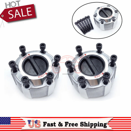 2*Manual Locking Hub-28 Spline for Nissan Pick-up D21 Navara 1990-up 40250-2S610 Q