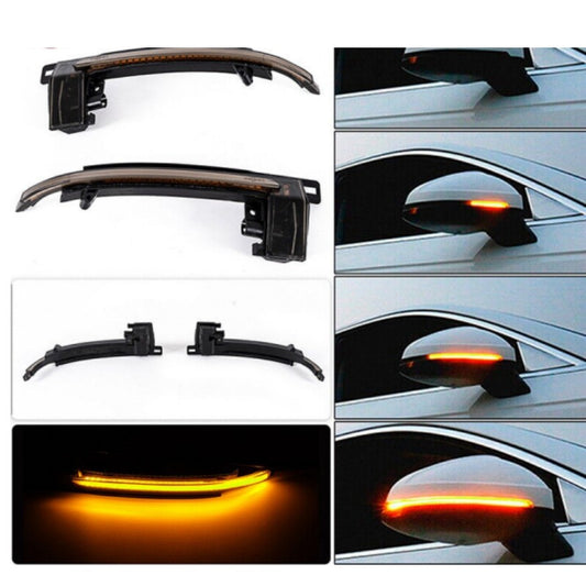Sequential LED turn signals are suitable for Audi A4/S4, A5/S5, A6/S6, for A8 /S8, Q3/SQ3, and A3 8P-. n