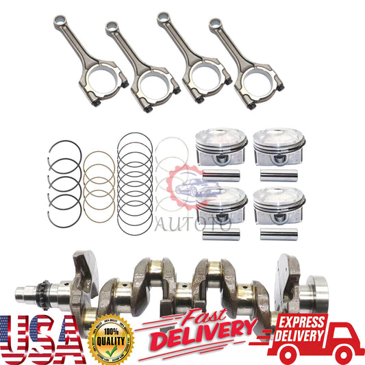 G4FD Engine Crankshaft  Connecting Rod  Pistons Kit for Hyundai for Kia 12-16 1.6L