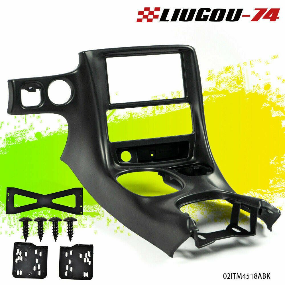 Replacement part for 1997-2004 for Chevrolet for Corvette C5 Dual Din Dash installation.