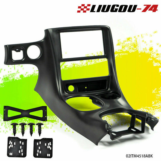 Replacement part for 1997-2004 for Chevrolet for Corvette C5 Dual Din Dash installation.